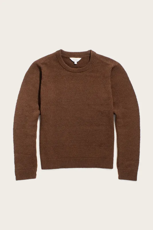 Ansel Sweater / Walnut sold by Bridge & Burn
