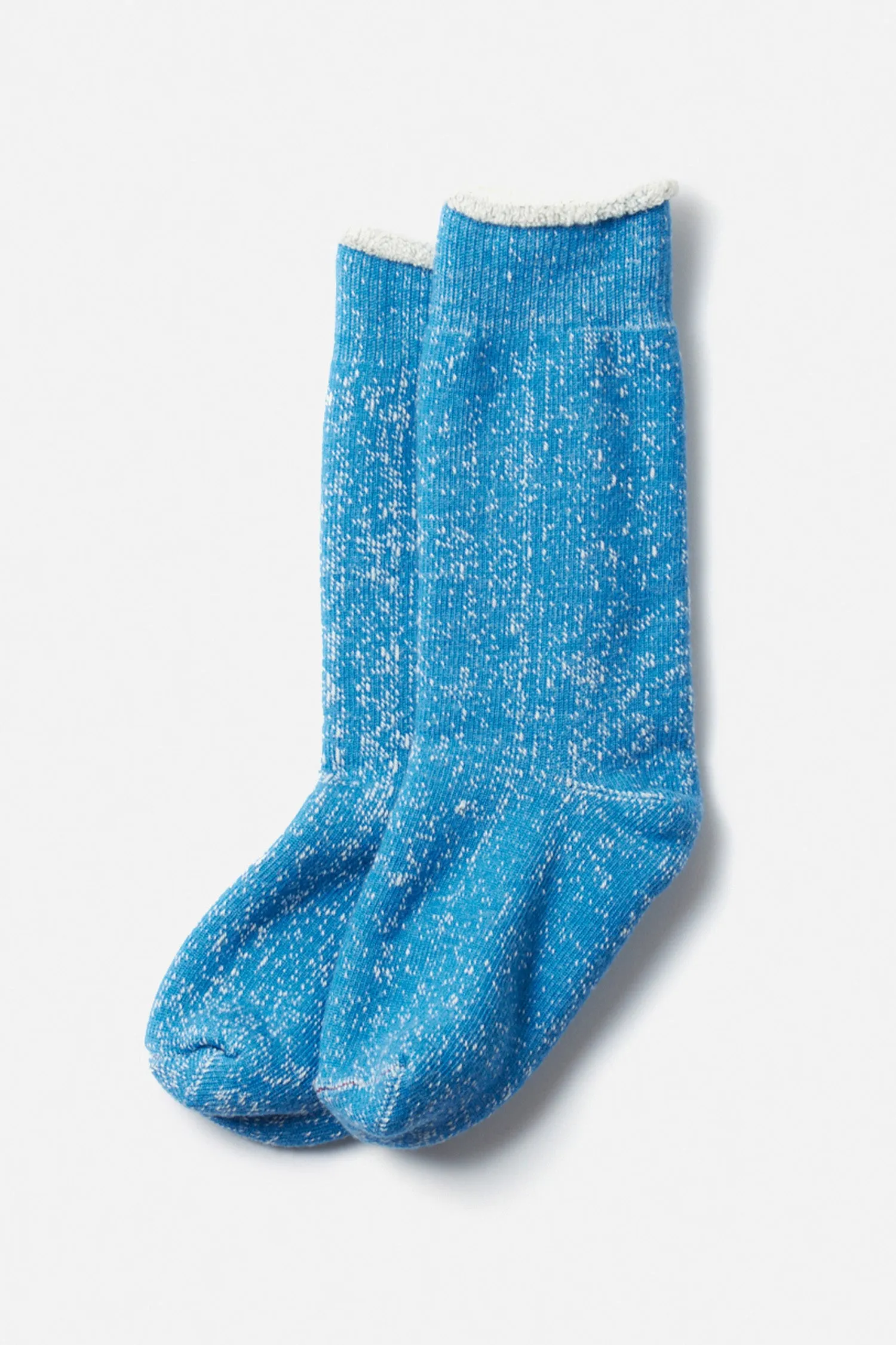 RoToTo Double Face Crew Socks / Blue sold by Bridge & Burn product image thumbnail 2
