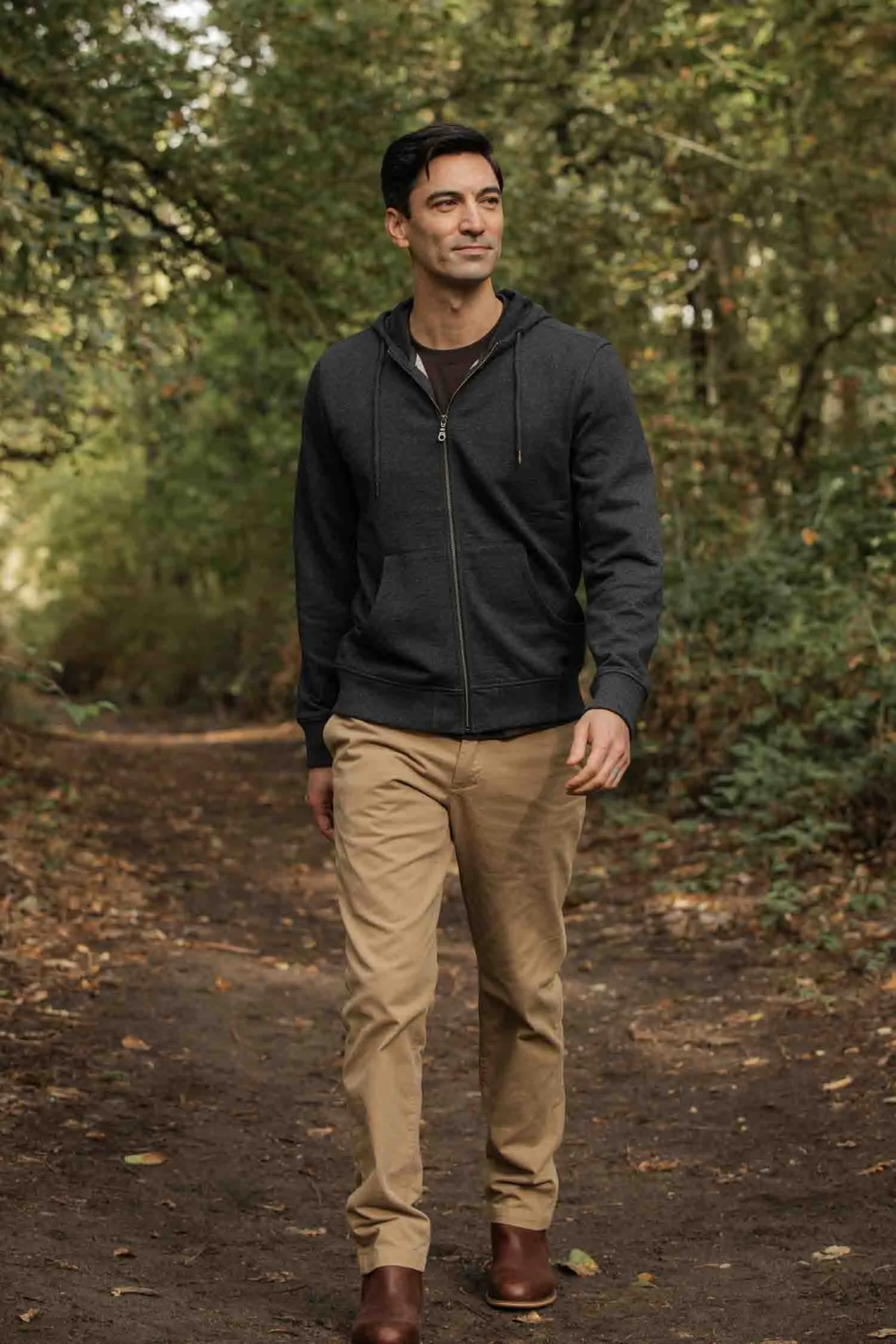 Ridge Hoodie / Graphite sold by Bridge & Burn product image thumbnail 3