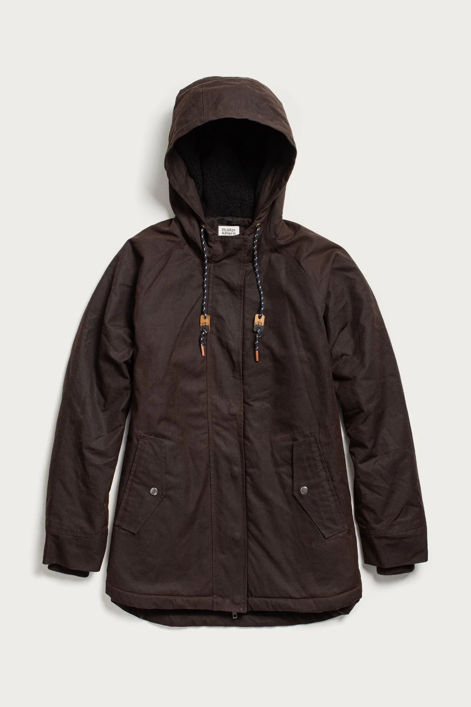 Sequoia Parka / Umber Waxed Canvas sold by Bridge & Burn