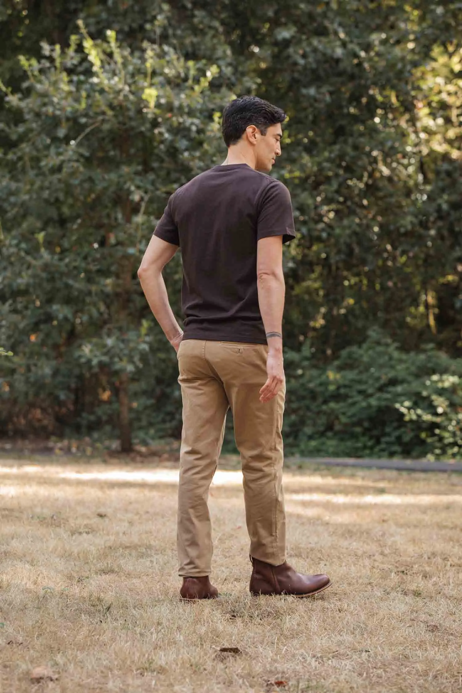 Recycled Pocket Tee / Truffle sold by Bridge & Burn product image thumbnail 4