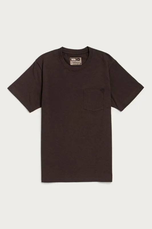 Recycled Pocket Tee / Truffle sold by Bridge & Burn