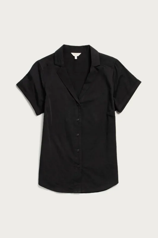 Innes Shirt / Black sold by Bridge & Burn