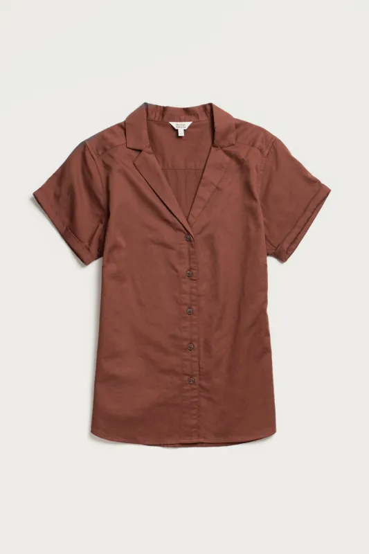 Innes Shirt / Copper sold by Bridge & Burn