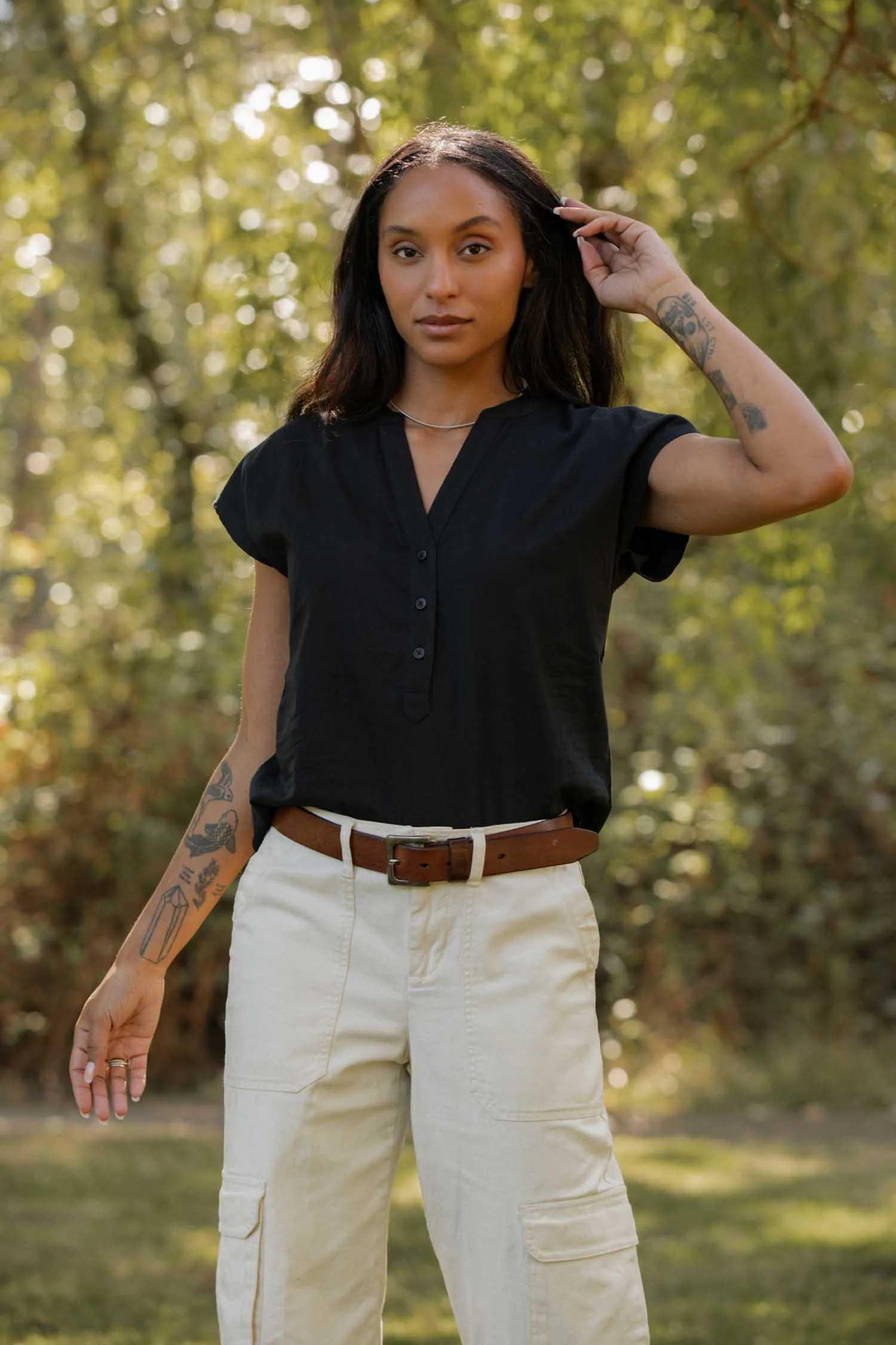Ladd Shirt / Black sold by Bridge & Burn product image thumbnail 3