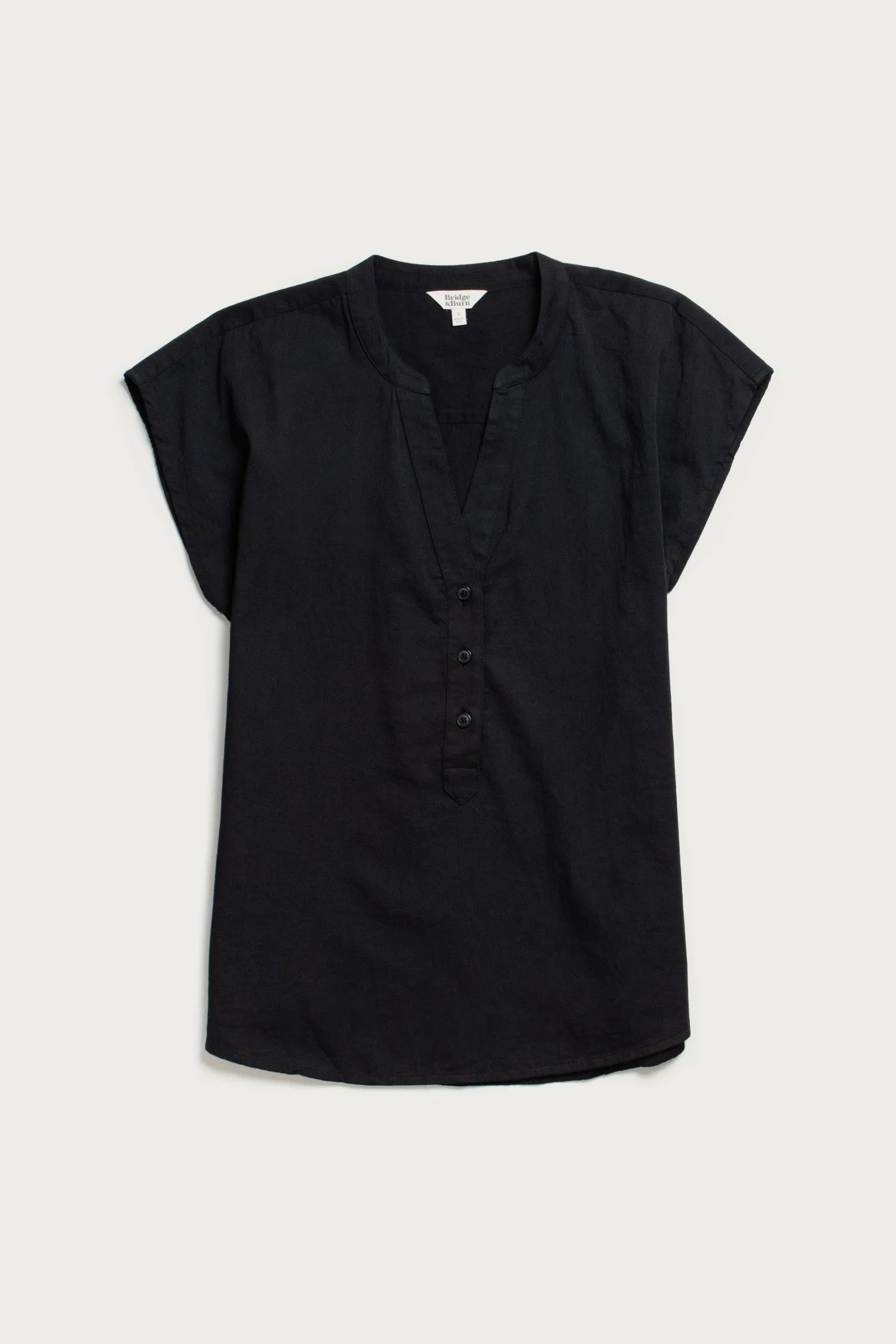 Ladd Shirt / Black sold by Bridge & Burn