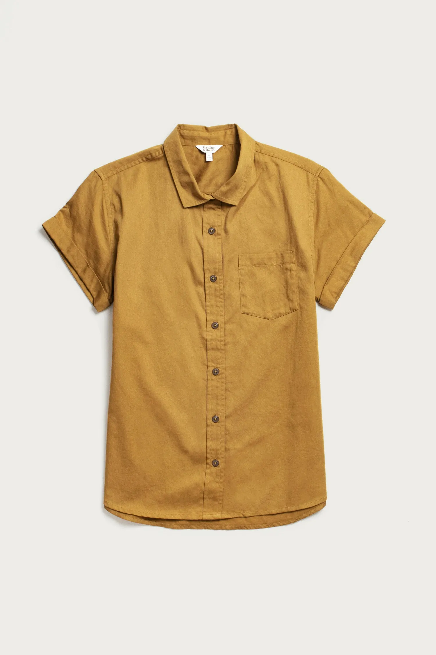 Bea Shirt / Gold sold by Bridge & Burn