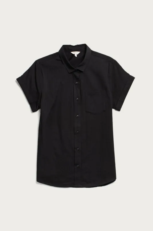 Bea Shirt / Black sold by Bridge & Burn