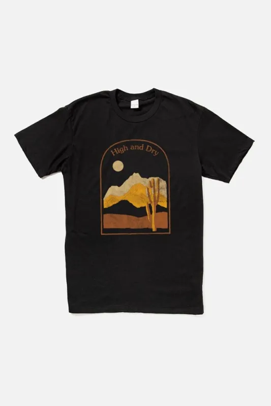 Men's High & Dry Tee / Black made by Bridge & Burn