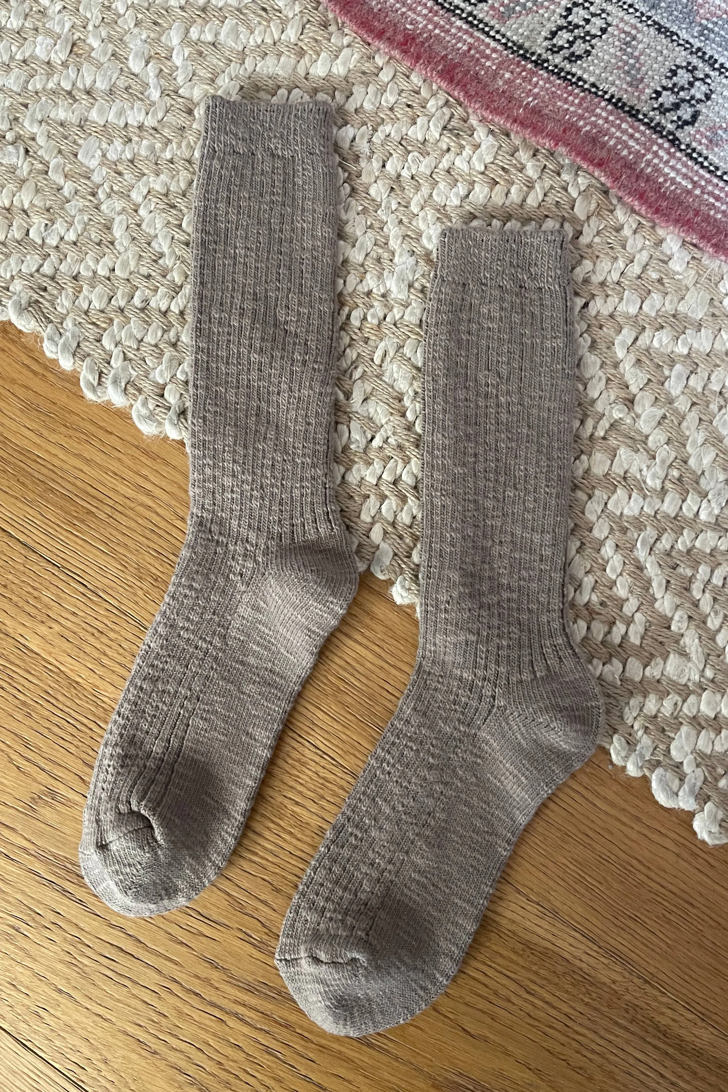 Le Bon Shoppe - Cottage Socks / Flax sold by Bridge & Burn