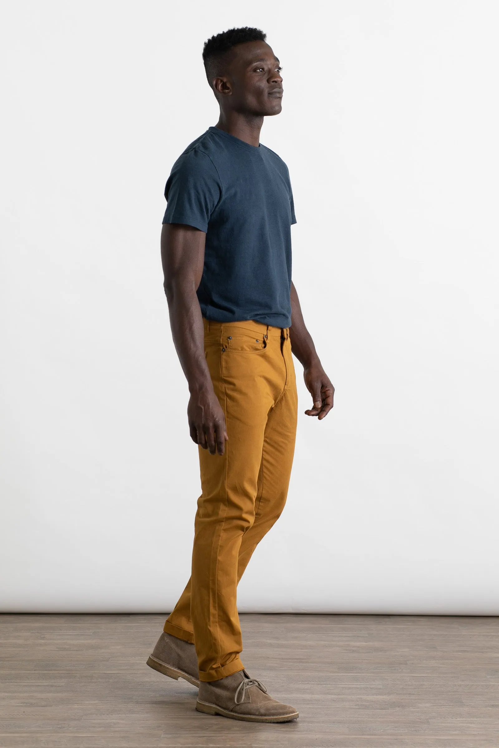 Bradley Slim Pant / Flax sold by Bridge & Burn product image thumbnail 5
