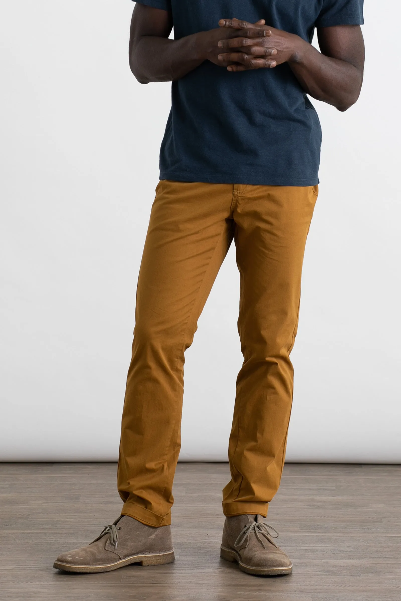 Bradley Slim Pant / Flax sold by Bridge & Burn product image thumbnail 2
