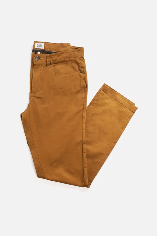 Bradley Slim Pant / Flax made by Bridge & Burn