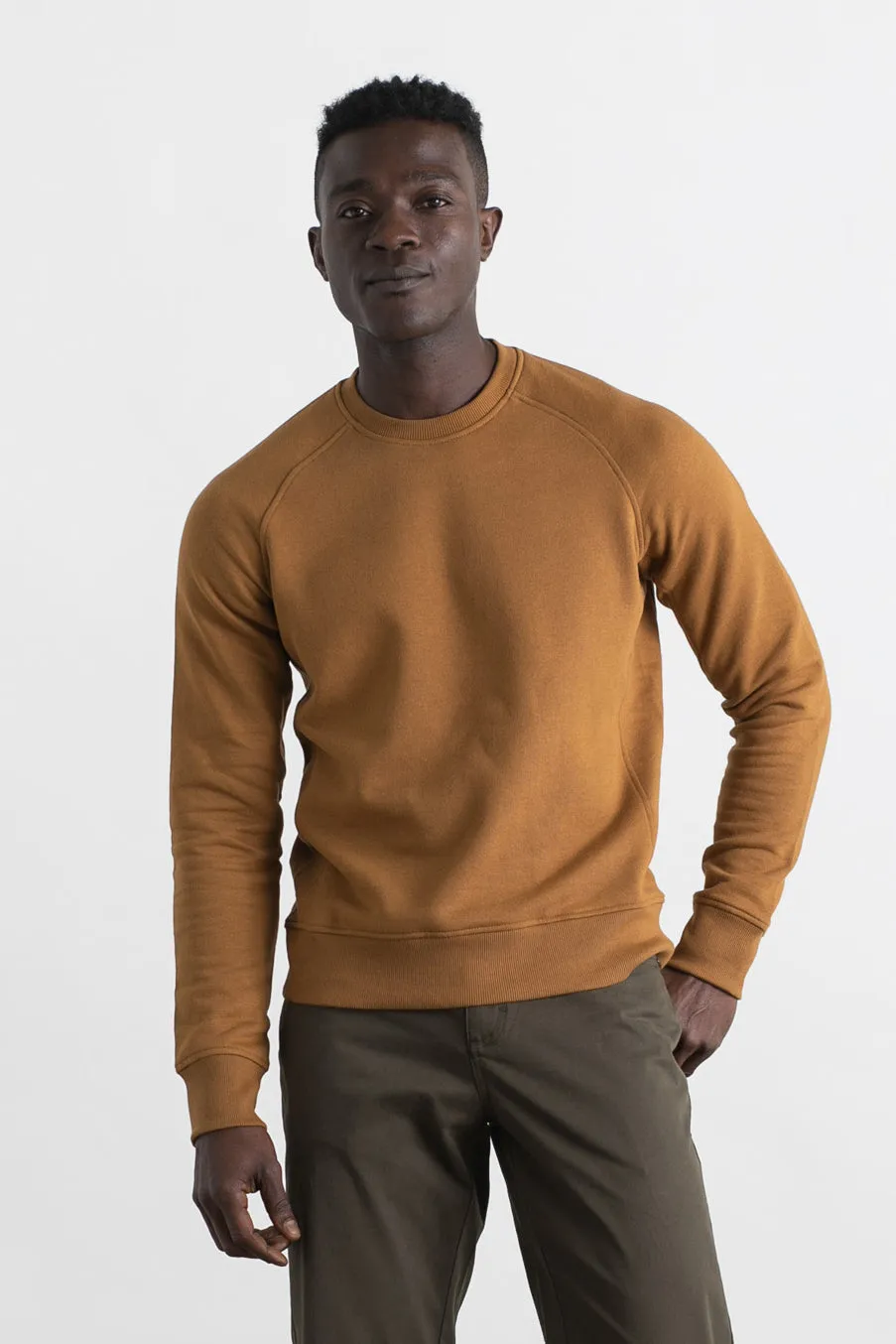 Fremont Crew Sweatshirt / Bronze sold by Bridge & Burn product image thumbnail 2
