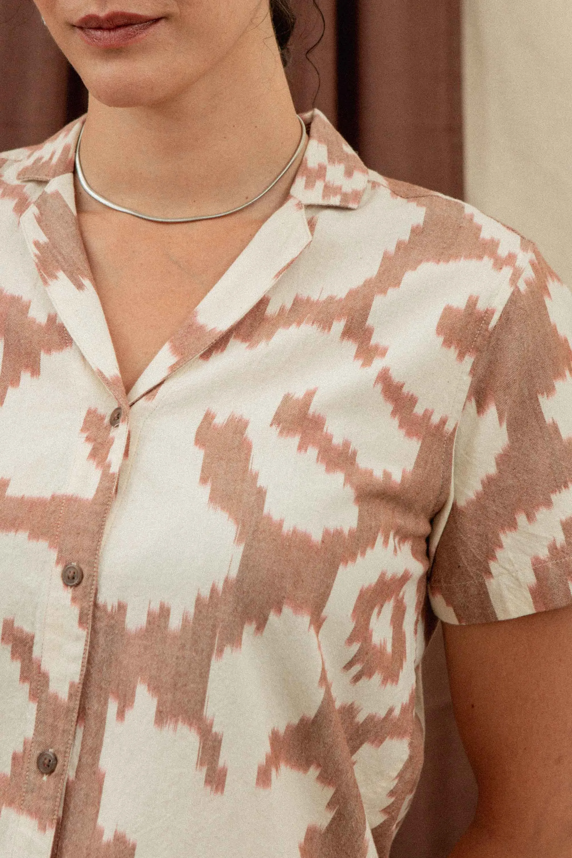 Wren Shirt / Pop Leaf sold by Bridge & Burn product image thumbnail 4