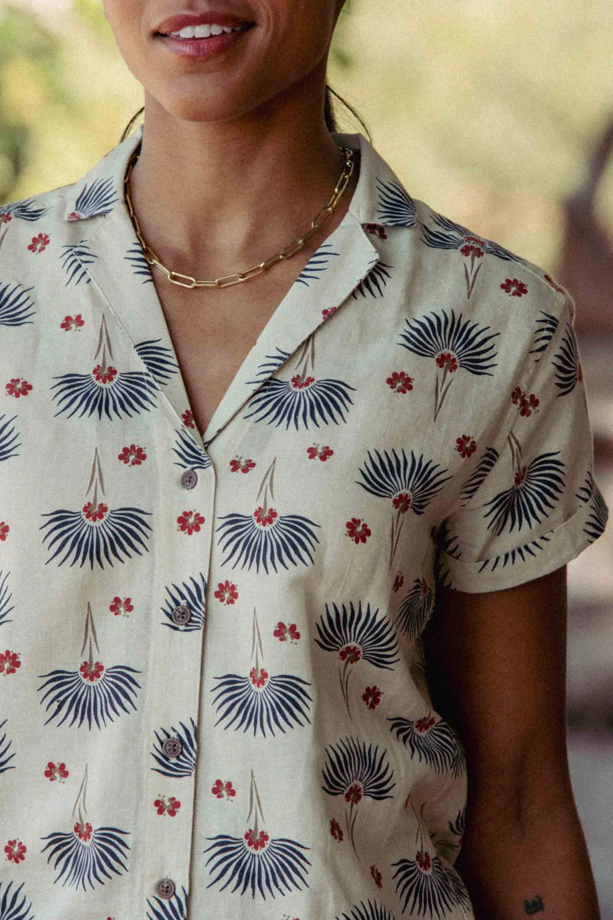 Innes Shirt / Aloha Floral sold by Bridge & Burn product image thumbnail 5