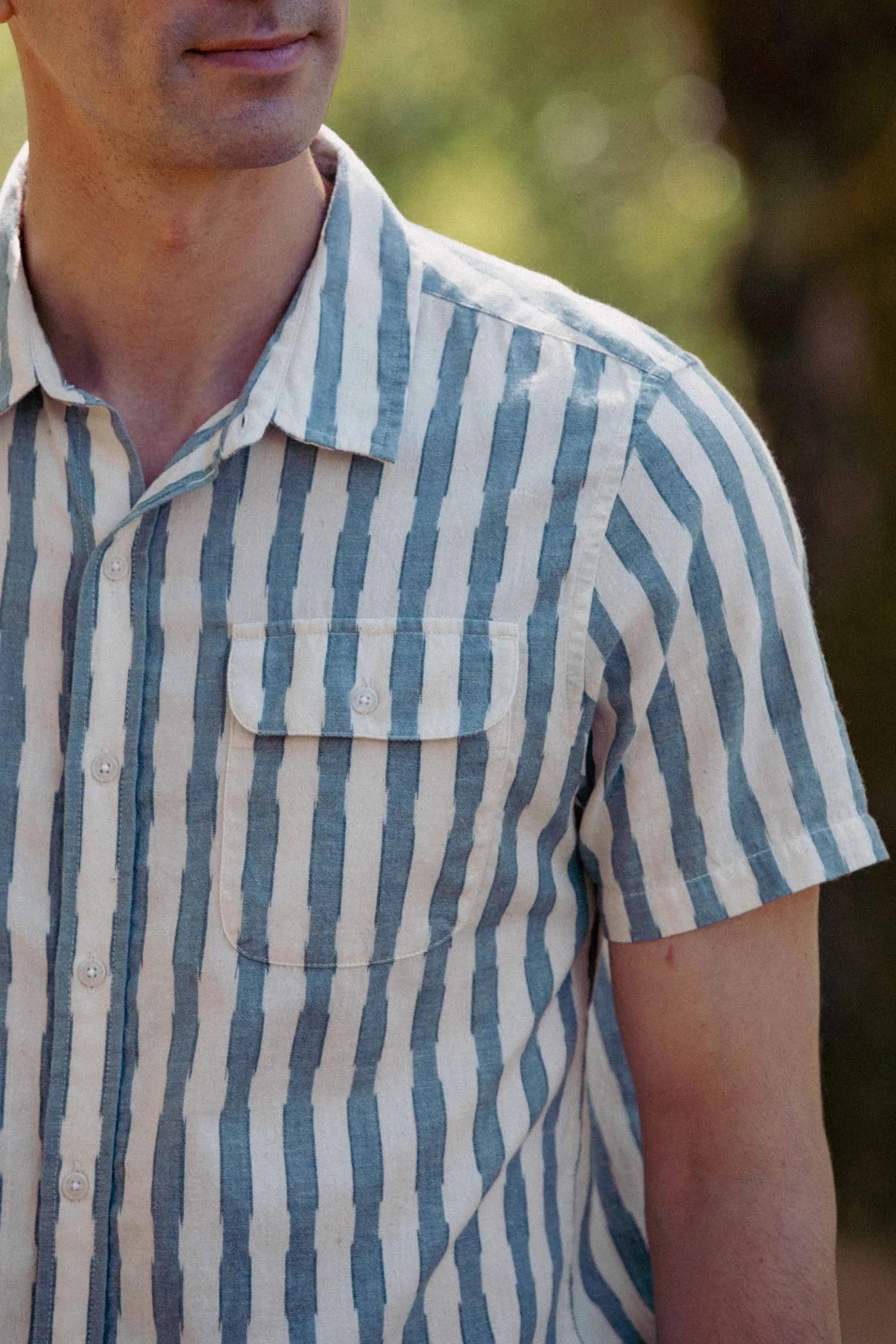 Marten Shirt / Beach Stripe sold by Bridge & Burn product image thumbnail 5
