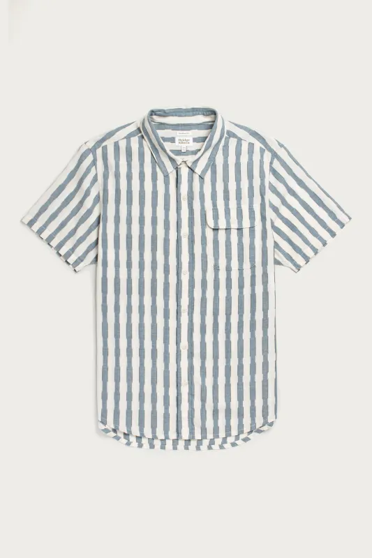 Marten Shirt / Beach Stripe made by Bridge & Burn