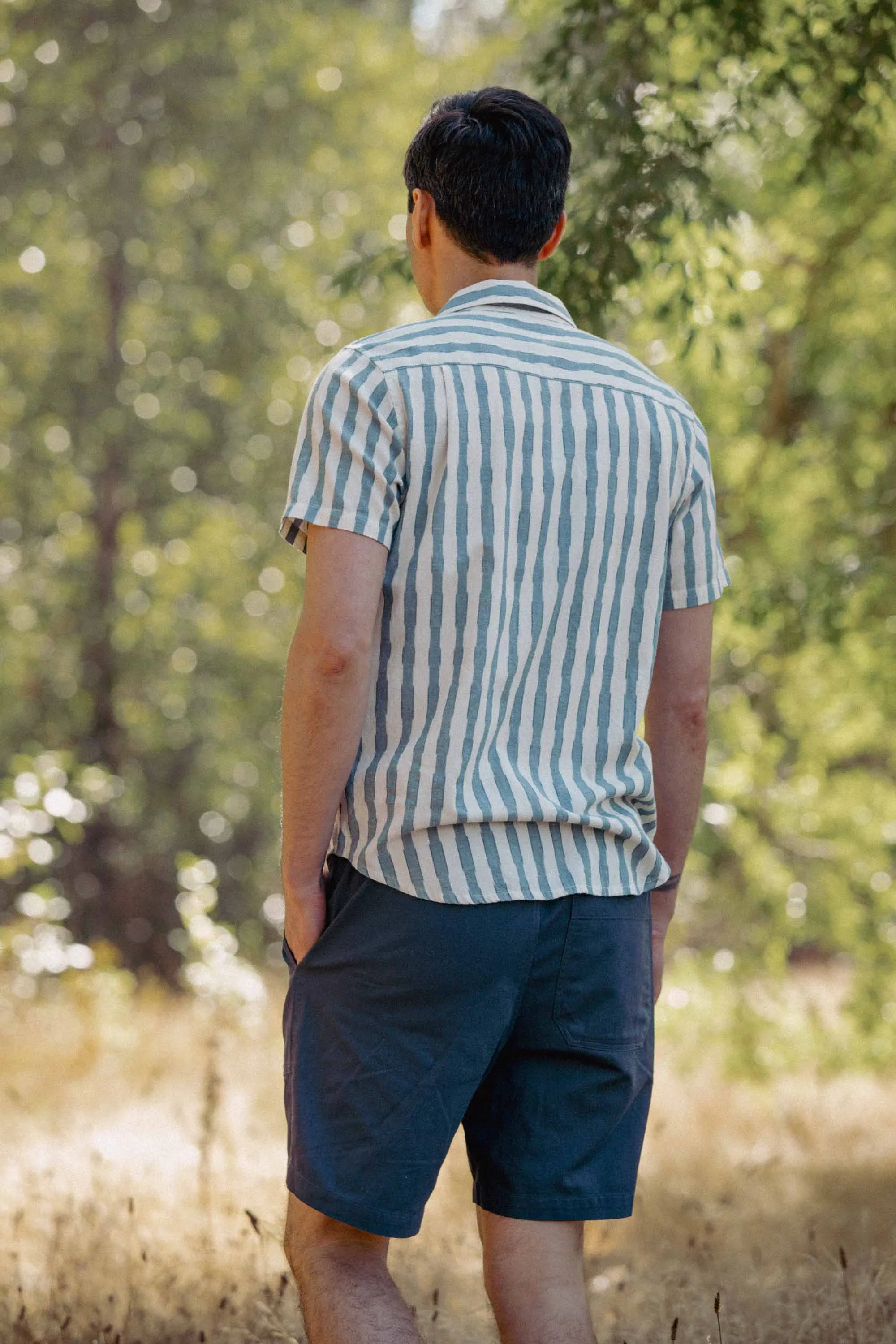 Marten Shirt / Beach Stripe sold by Bridge & Burn product image thumbnail 4