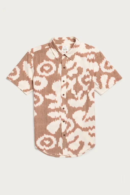 Harbor Slim Shirt / Pop Leaf made by Bridge & Burn