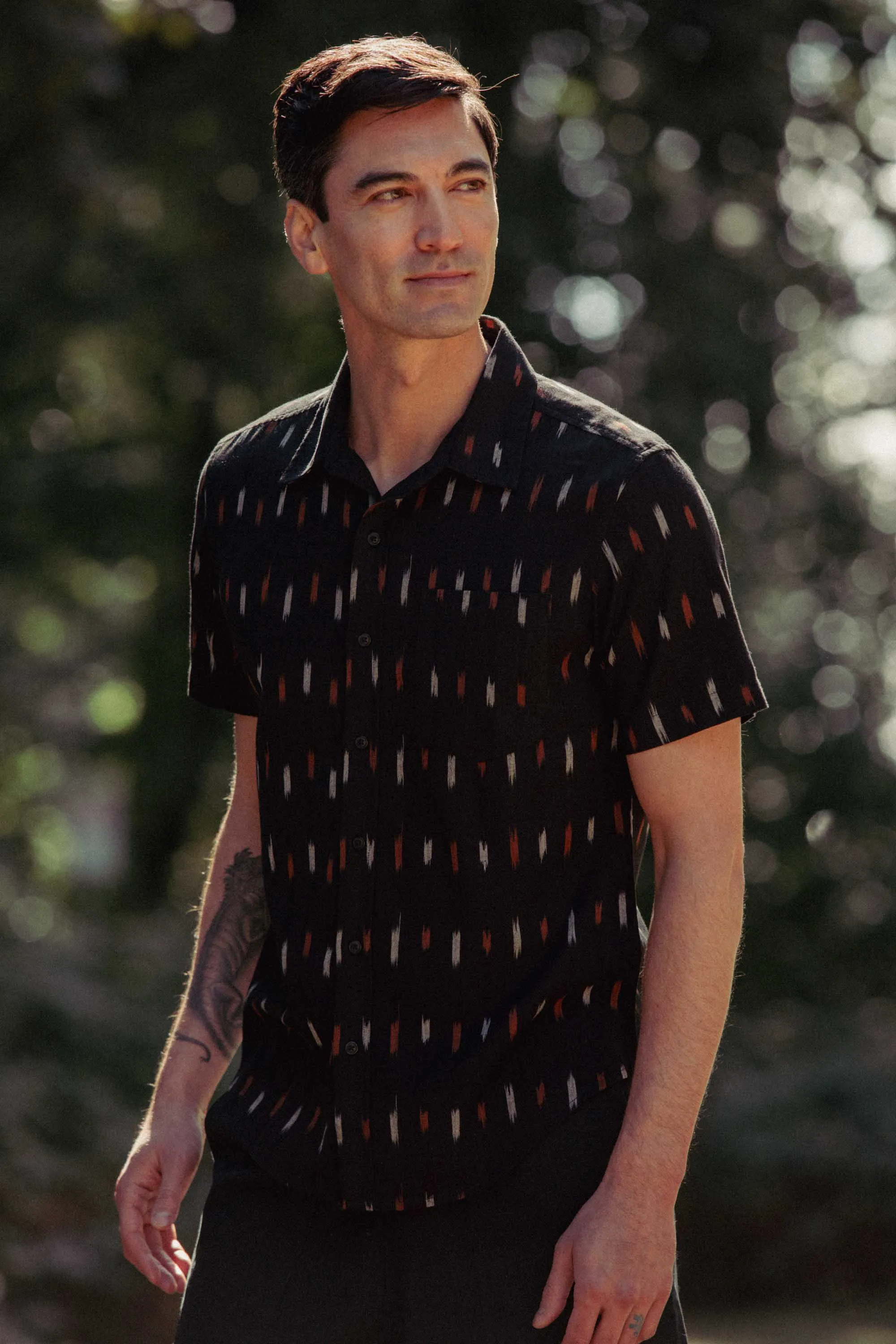 Harbor Slim Shirt / Dotted Horizon sold by Bridge & Burn product image thumbnail 2