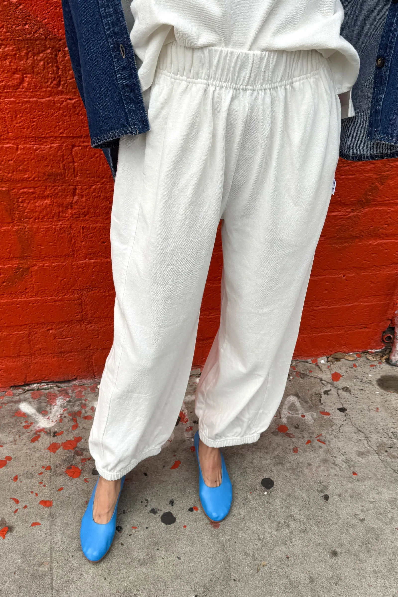 Le Bon Shoppe - Balloon Pant / White Cotton sold by Bridge & Burn product image thumbnail 2