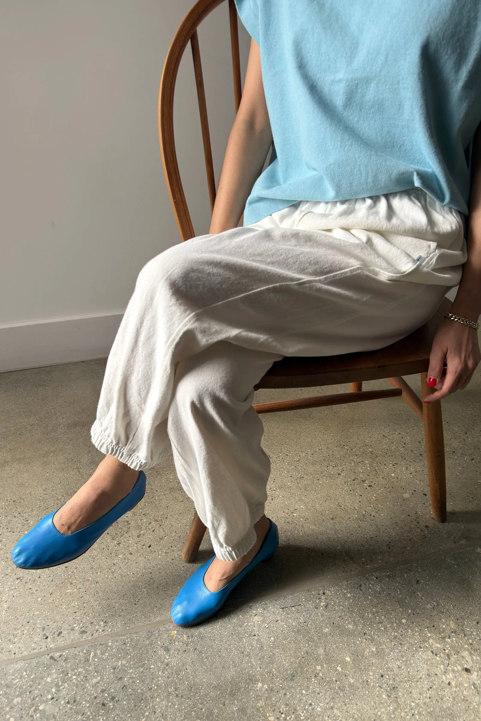 Le Bon Shoppe - Balloon Pant / White Cotton sold by Bridge & Burn product image thumbnail 5