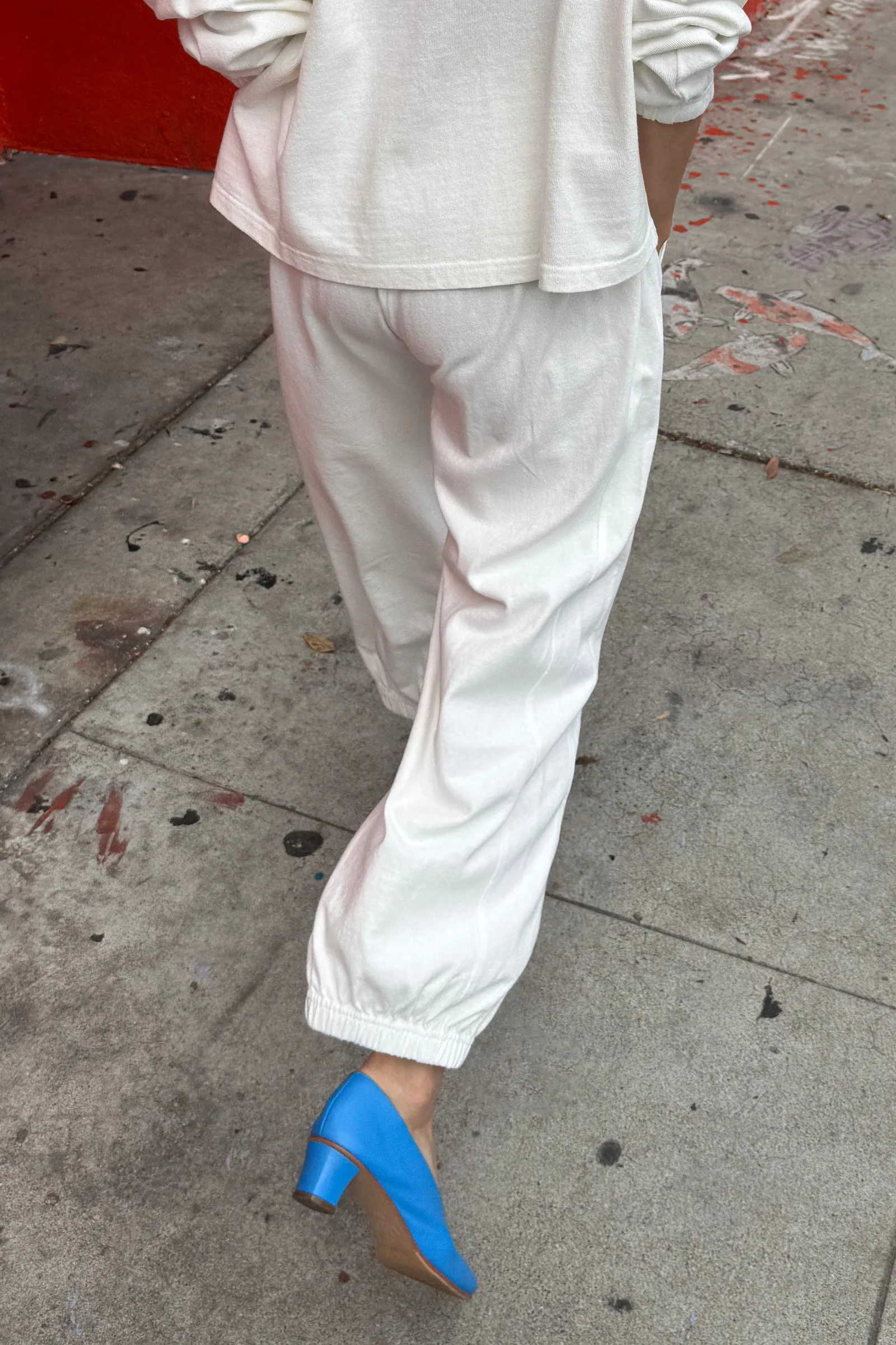 Le Bon Shoppe - Balloon Pant / White Cotton sold by Bridge & Burn product image thumbnail 3