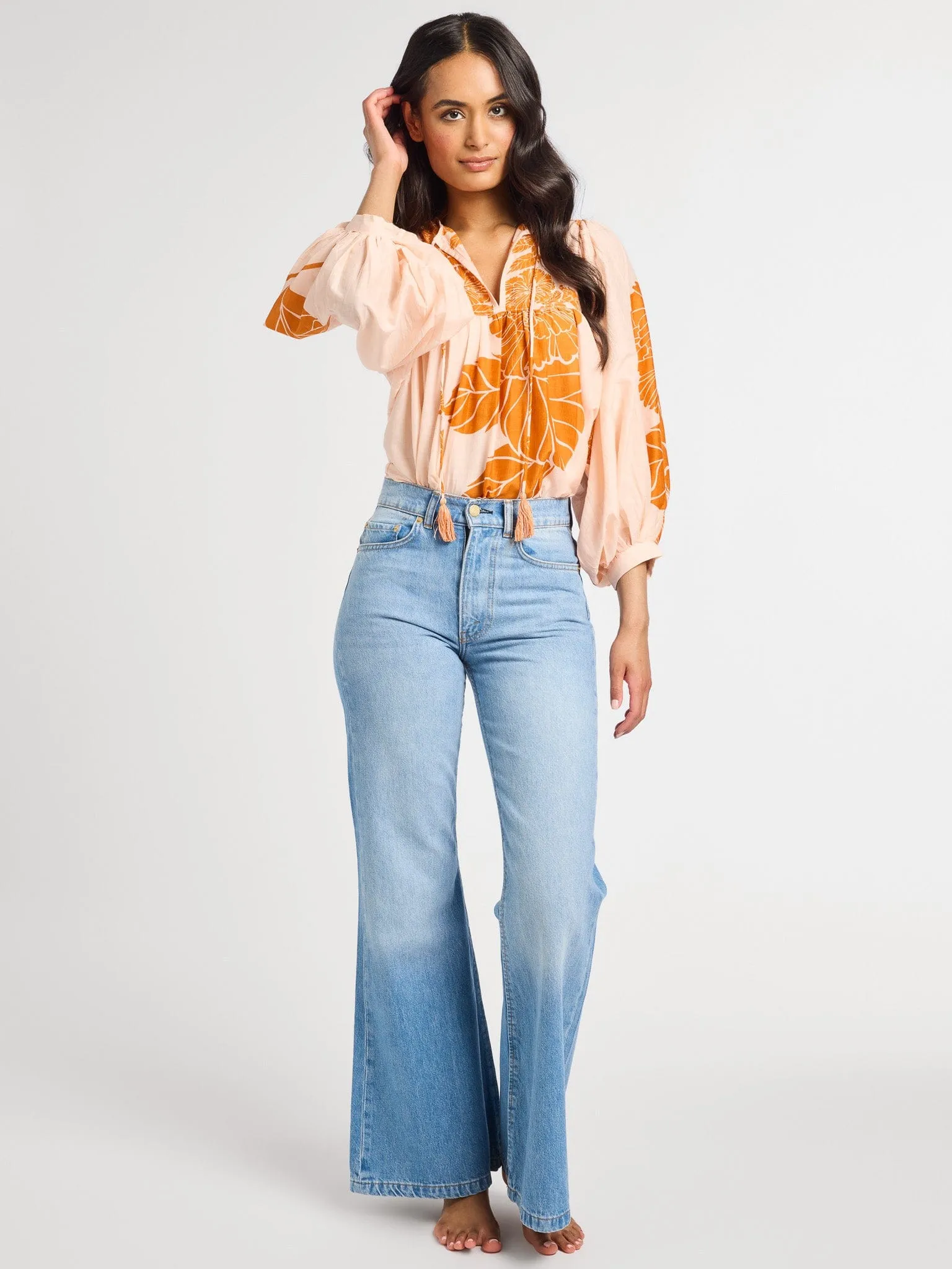 Charlie Top in Hanalei sold by MILLE product image thumbnail 4