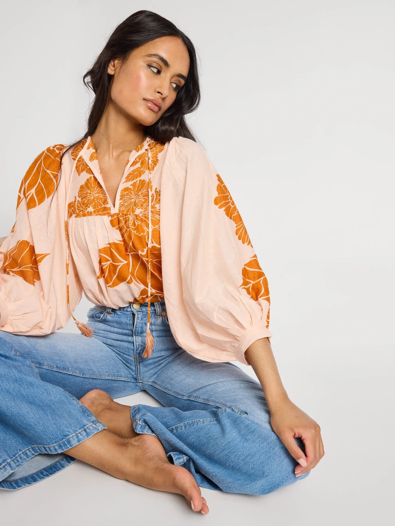 Charlie Top in Hanalei sold by MILLE product image thumbnail 2