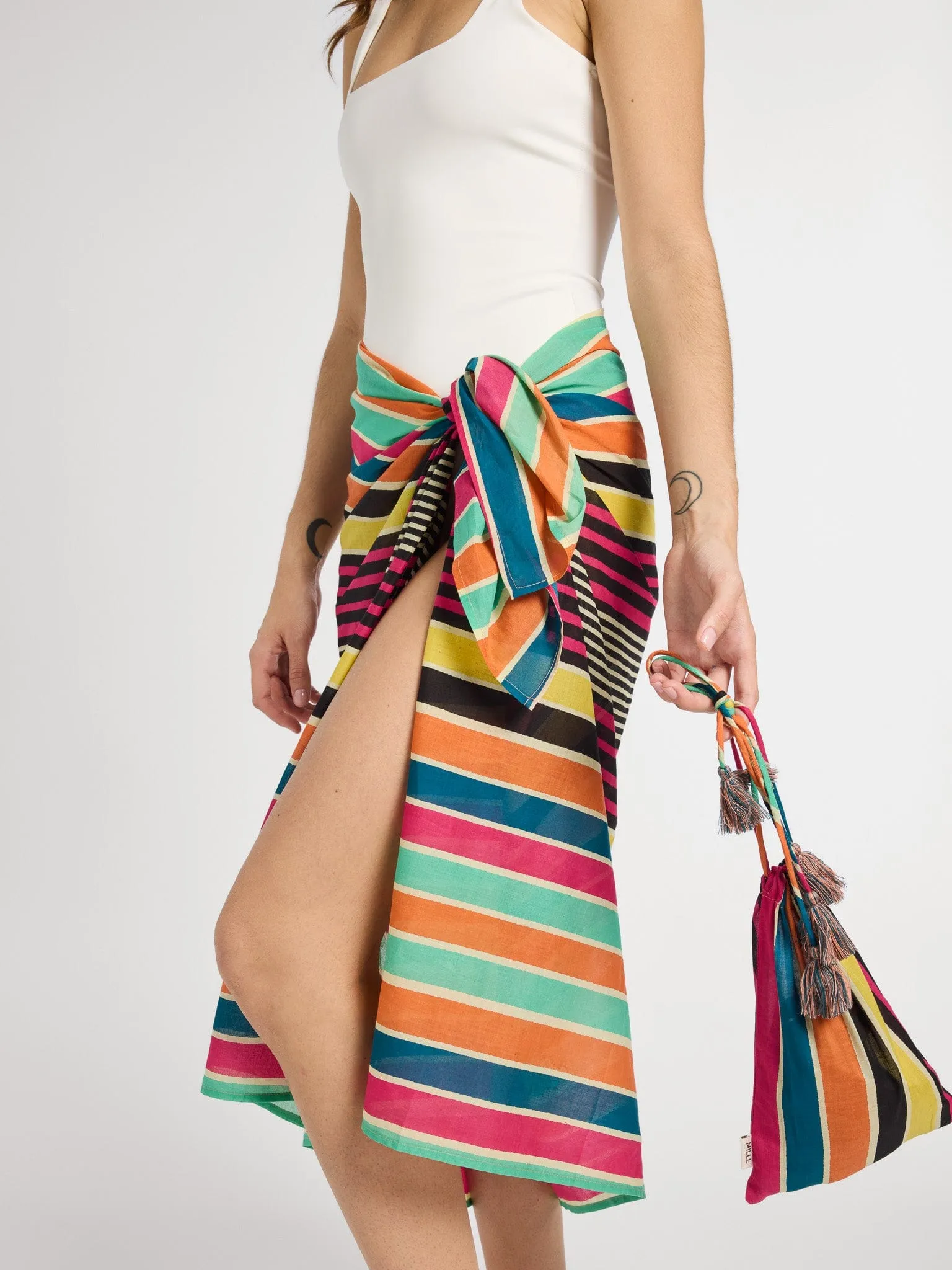 Pareo in Ibiza Stripe sold by MILLE product image thumbnail 2
