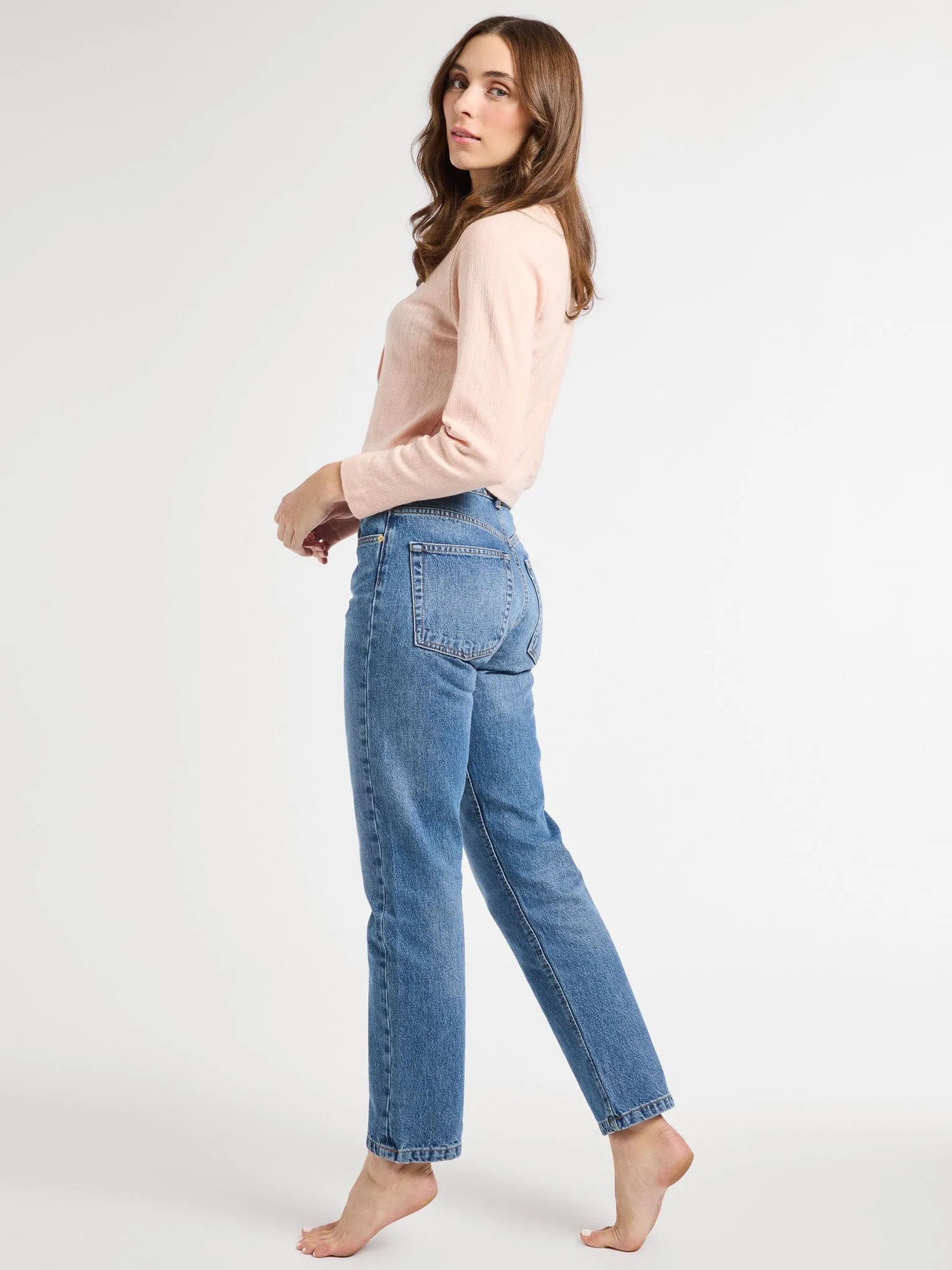 Bibi Pointelle Cardigan in Spanish Villa sold by MILLE product image thumbnail 5