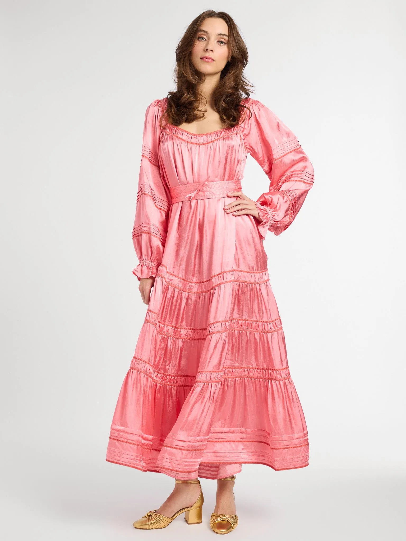 Alessandra Dress in Camellia sold by MILLE product image thumbnail 4