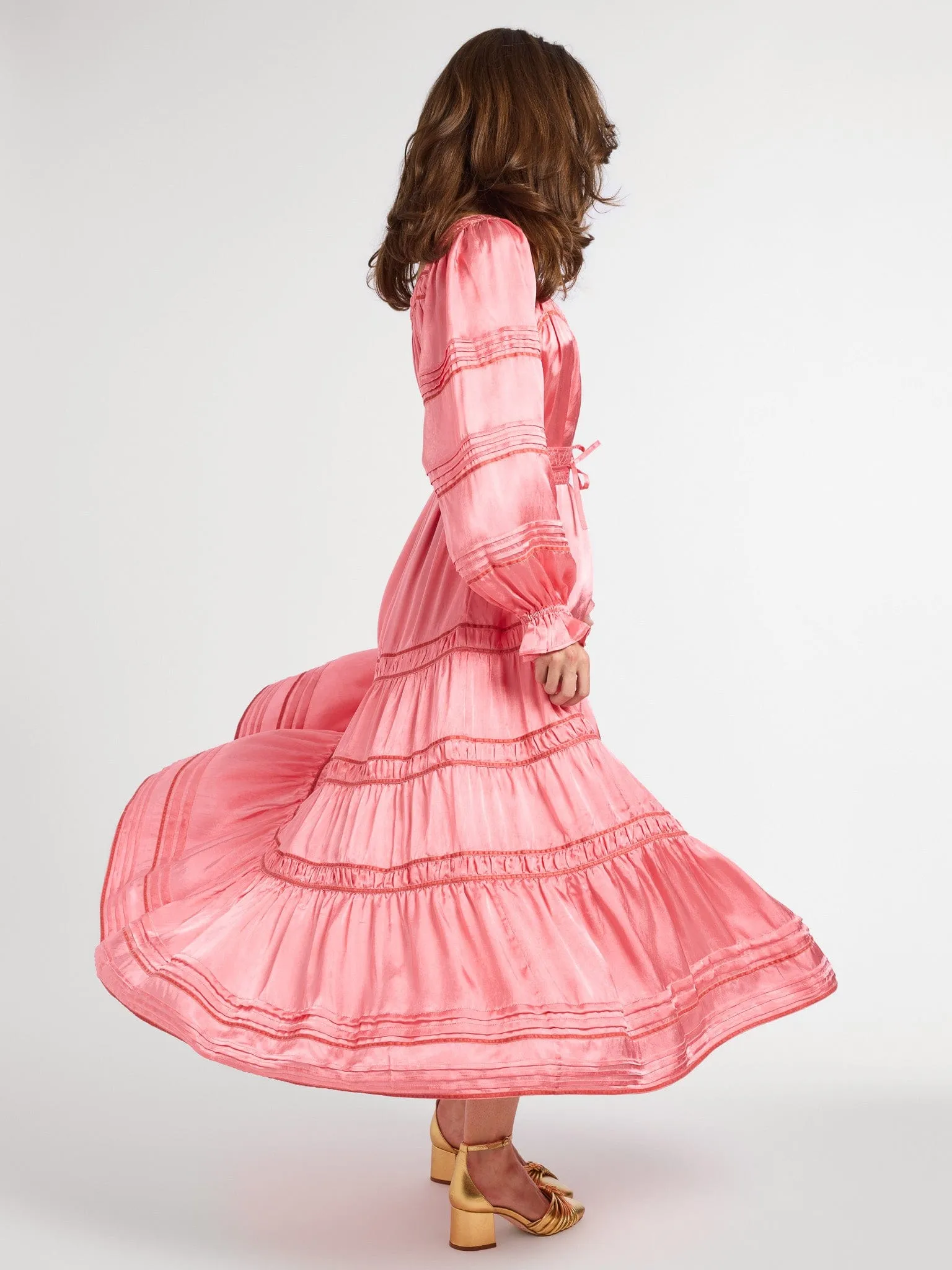 Alessandra Dress in Camellia sold by MILLE product image thumbnail 5