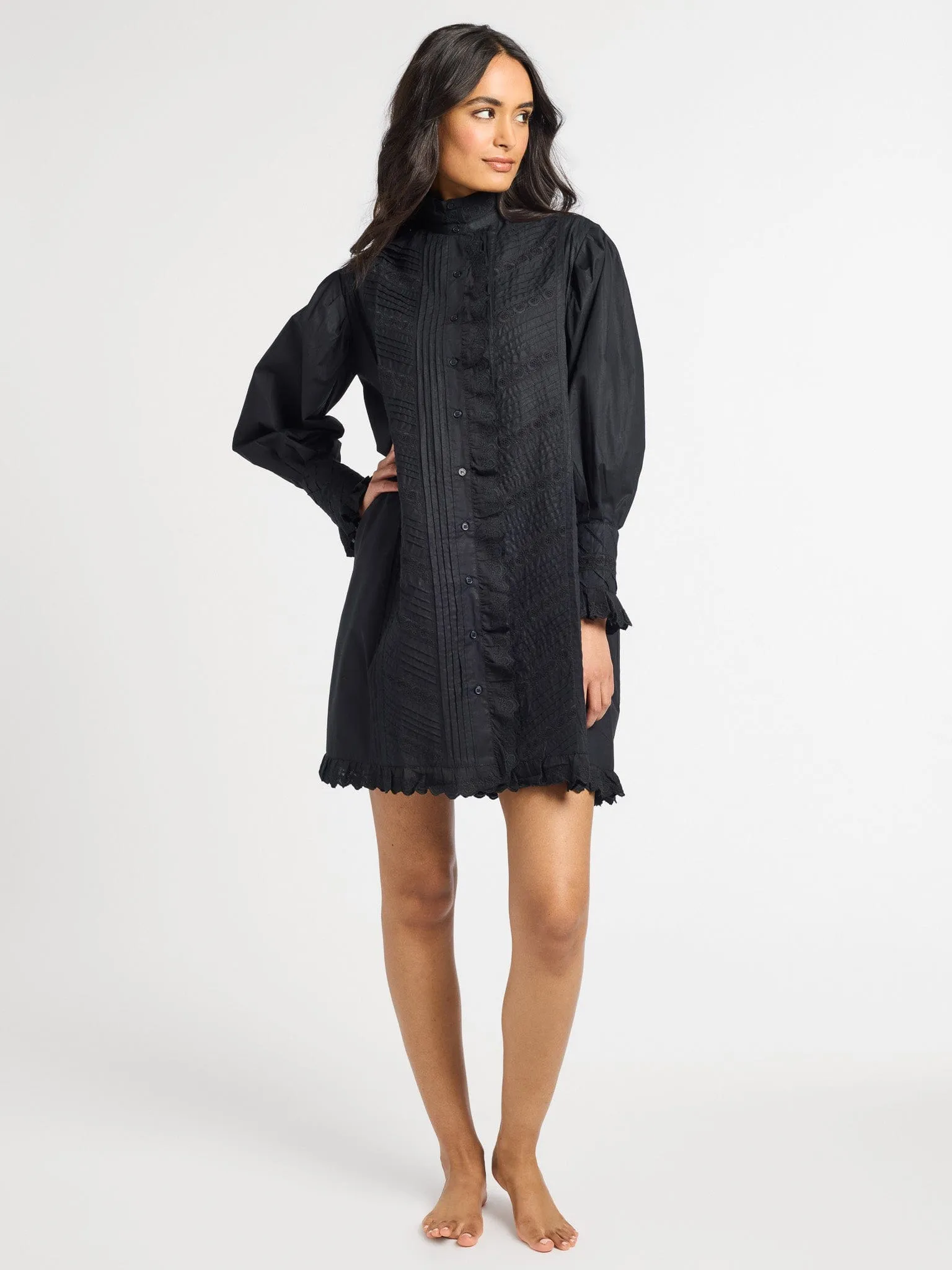 Mika Dress in Black sold by MILLE product image thumbnail 2