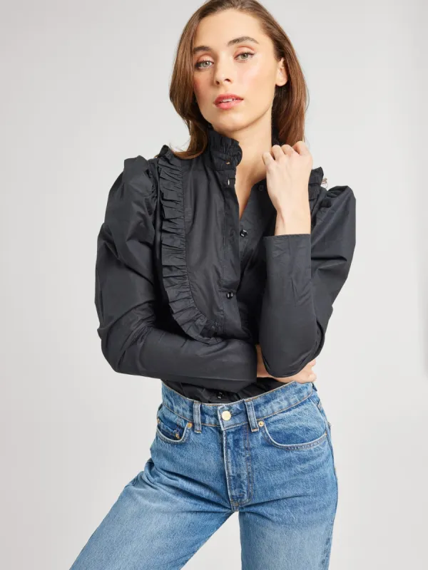 Jolie Top in Black sold by MILLE