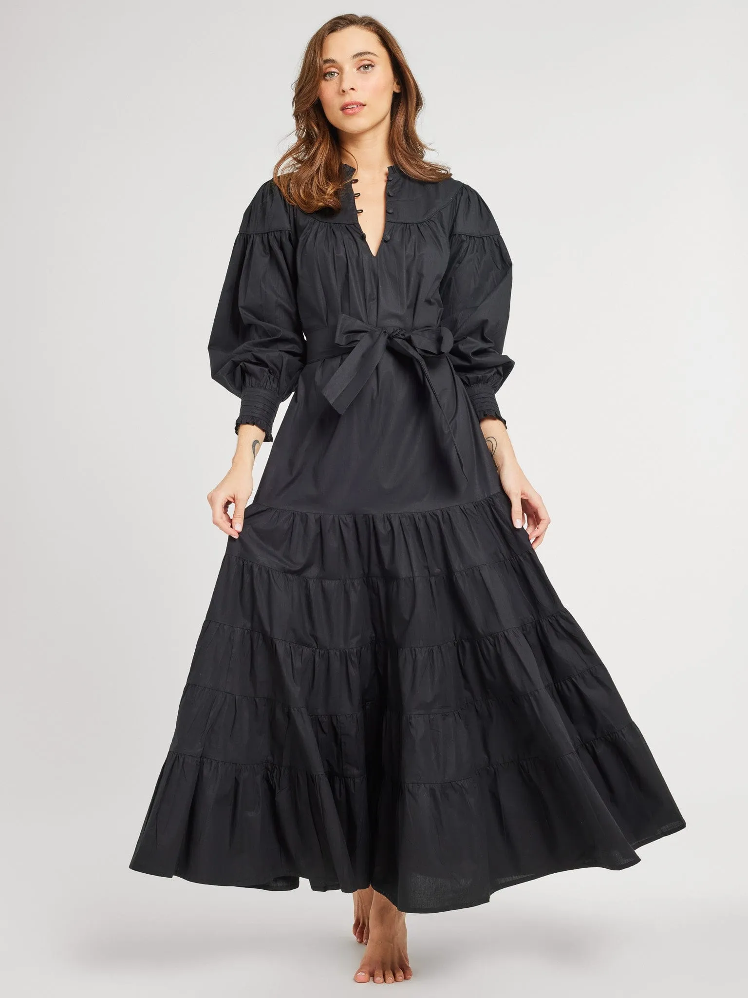 Ninette Dress in Black sold by MILLE product image thumbnail 2