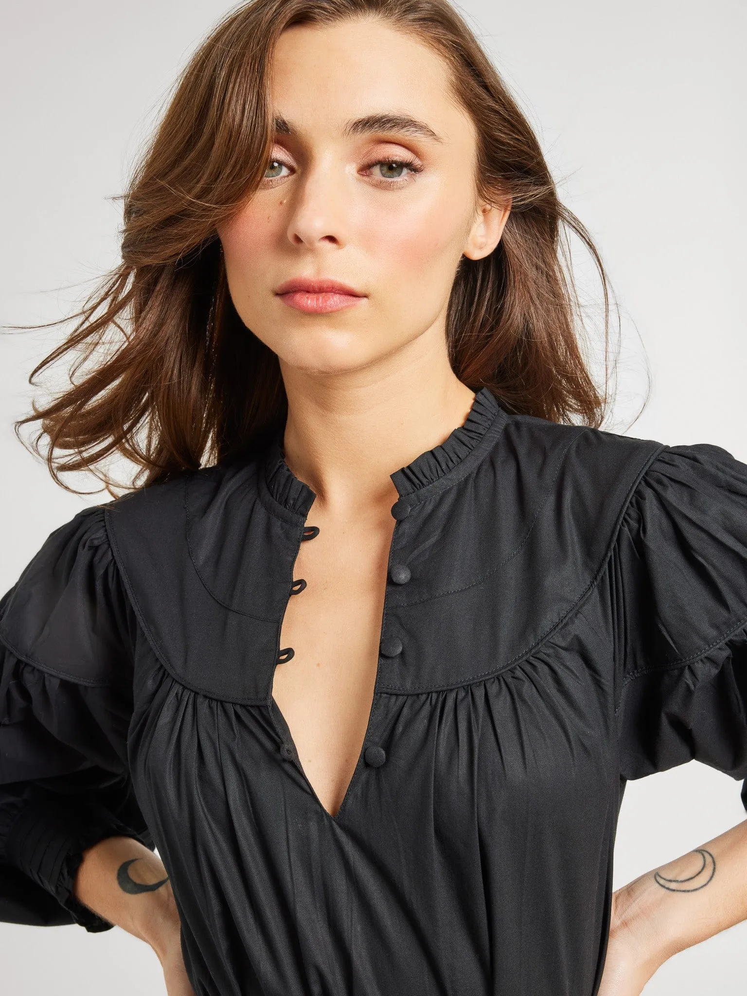 Ninette Dress in Black sold by MILLE product image thumbnail 4