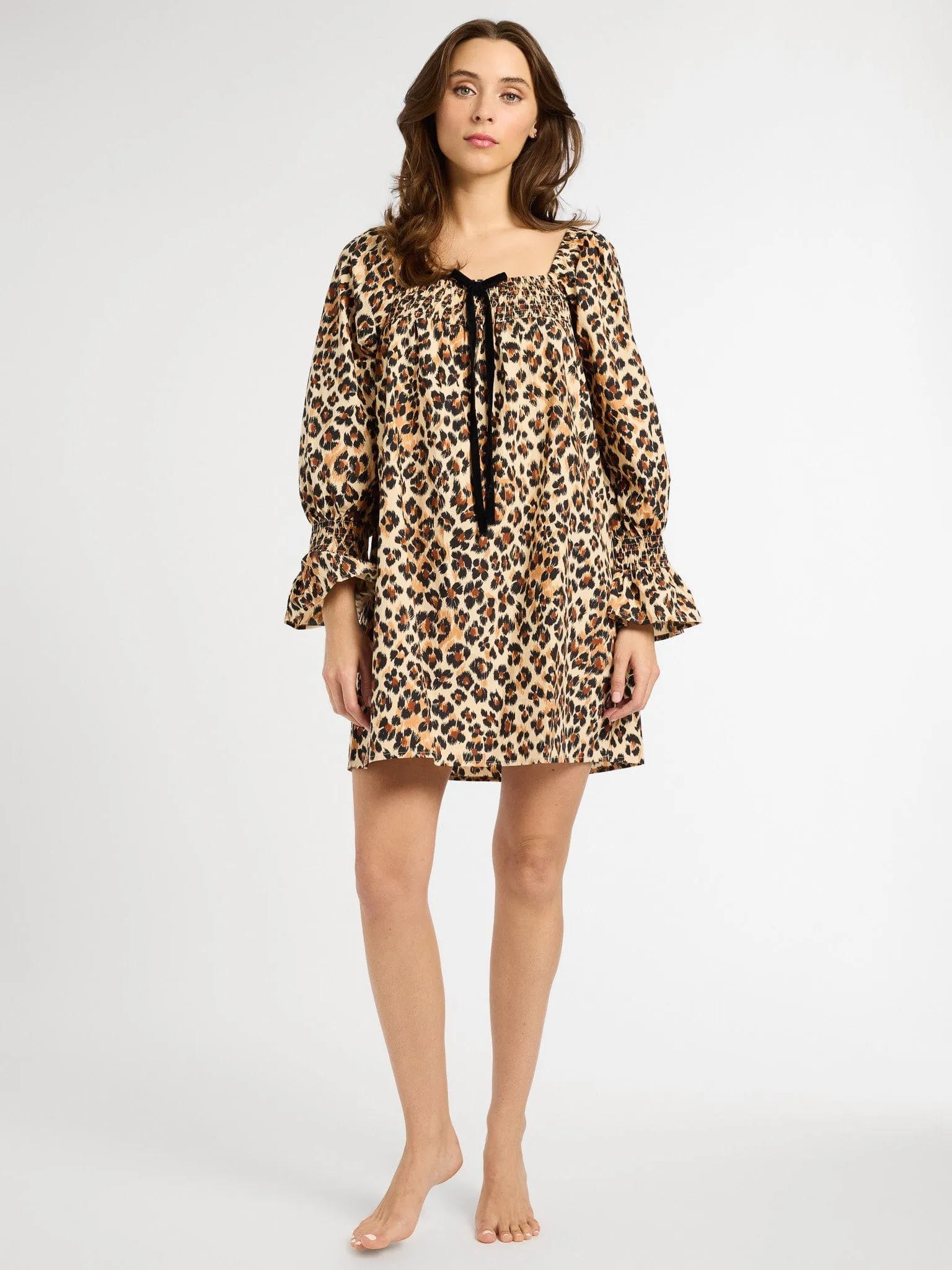 Gabriette Dress in Cheetah sold by MILLE product image thumbnail 3
