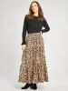 Paola Skirt in Cheetah sold by MILLE