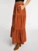 Paola Skirt in Cinnamon Cord sold by MILLE