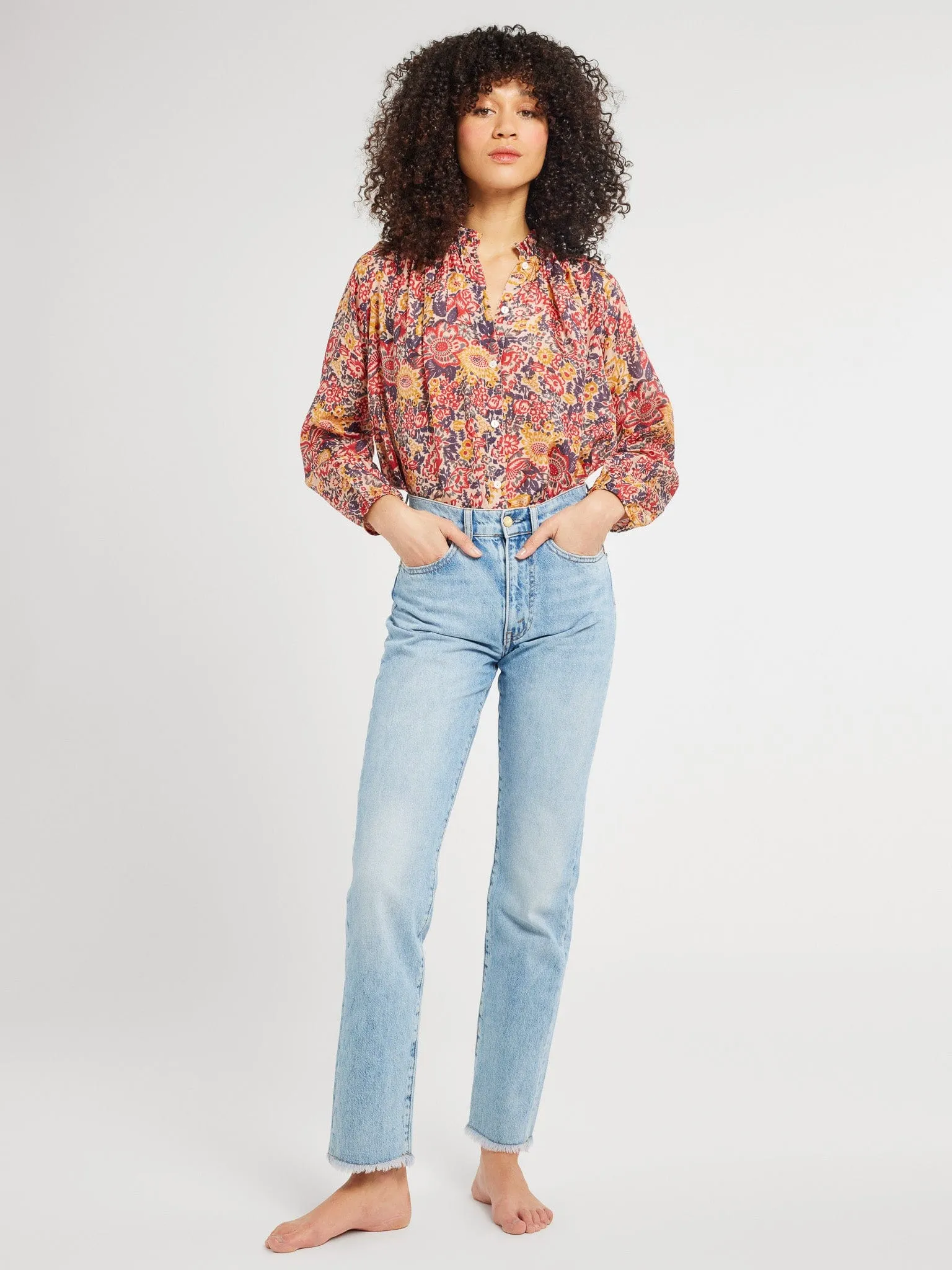 Francesca Top in Toulouse sold by MILLE product image thumbnail 3