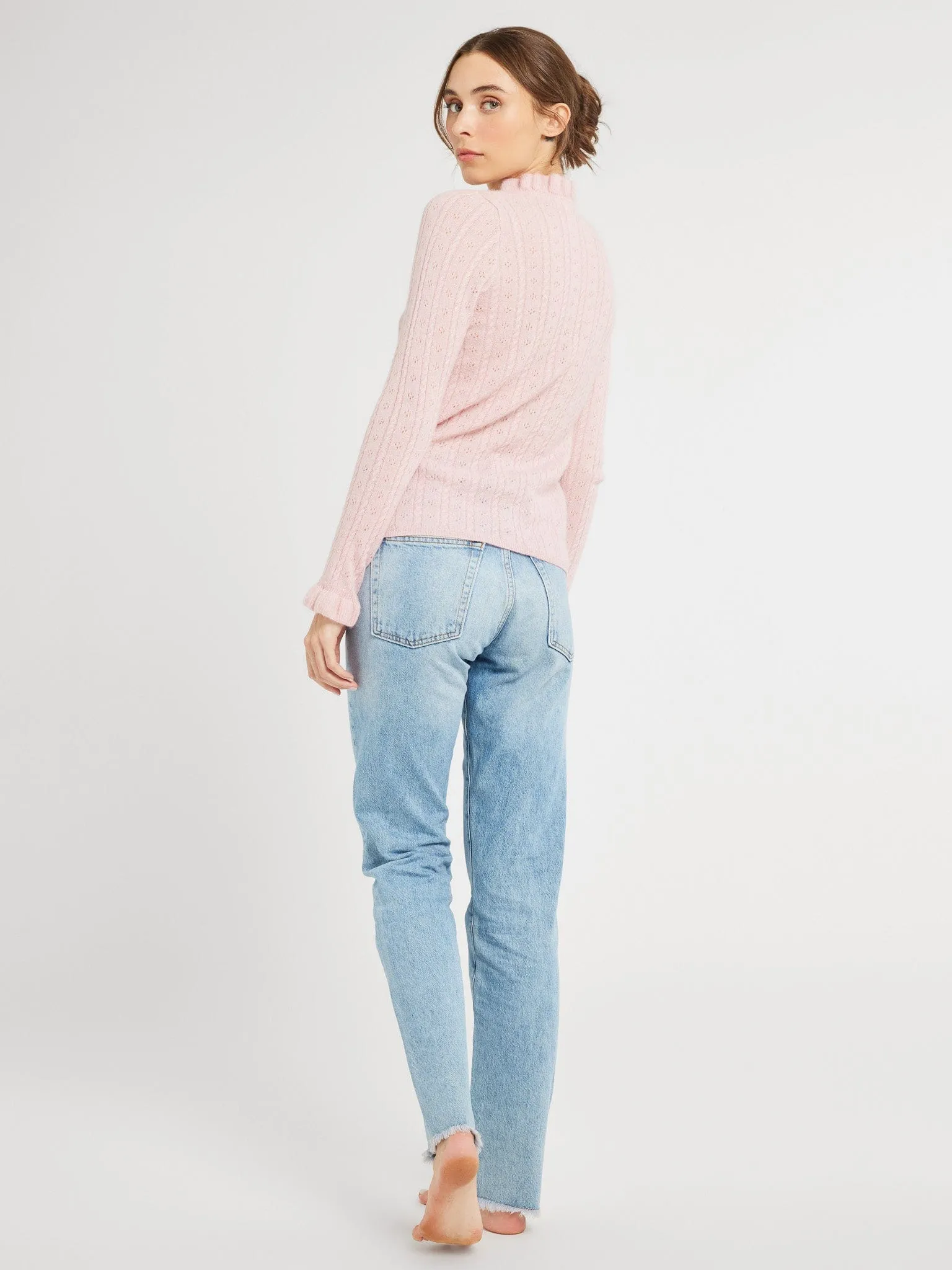 Aurora Pullover in Ballet sold by MILLE product image thumbnail 4