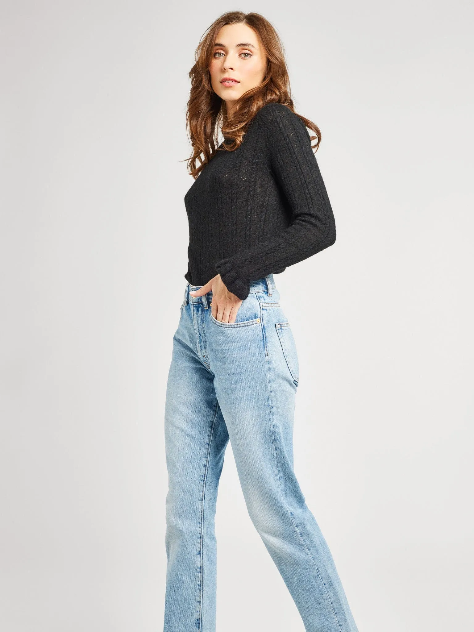 Aurora Pullover in Black sold by MILLE product image thumbnail 3