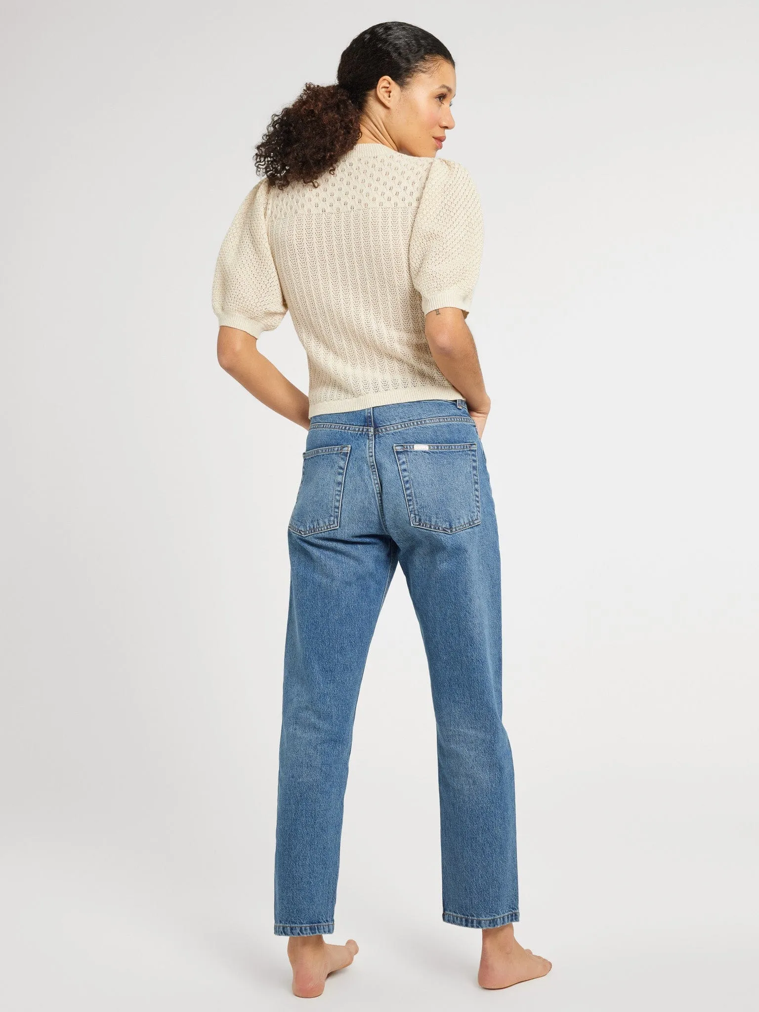 Lola Pullover in Ivory sold by MILLE product image thumbnail 5