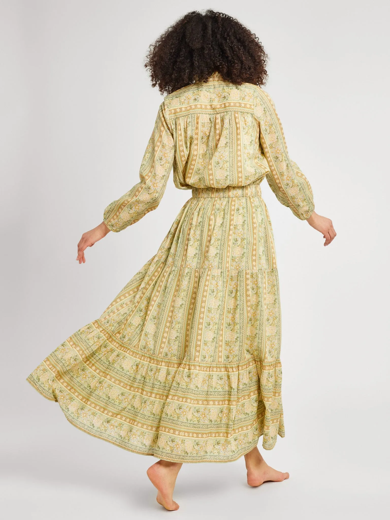 Paola Skirt in Cotswold Stripe sold by MILLE product image thumbnail 4