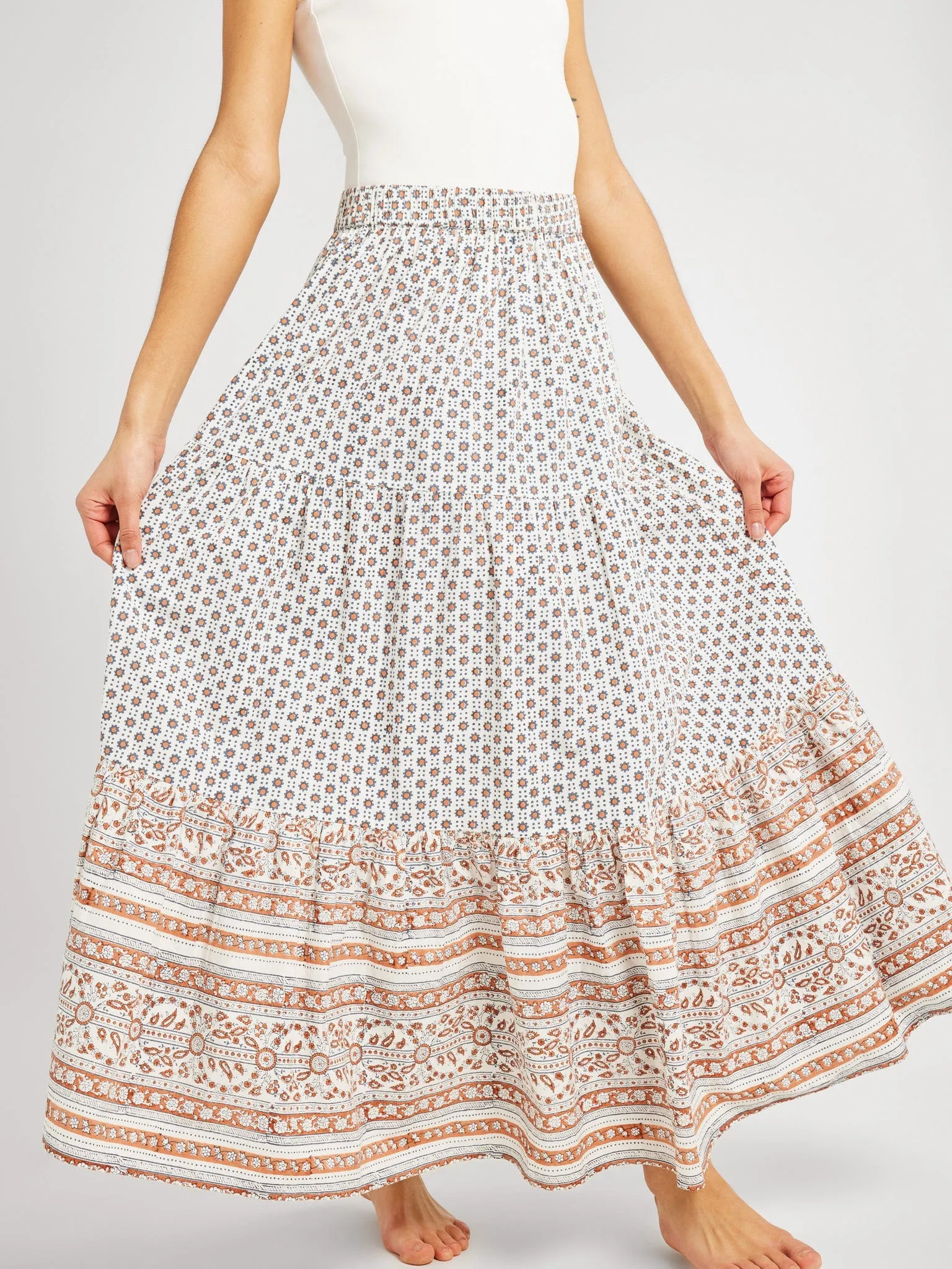 Paola Skirt in Sedona sold by MILLE product image thumbnail 2