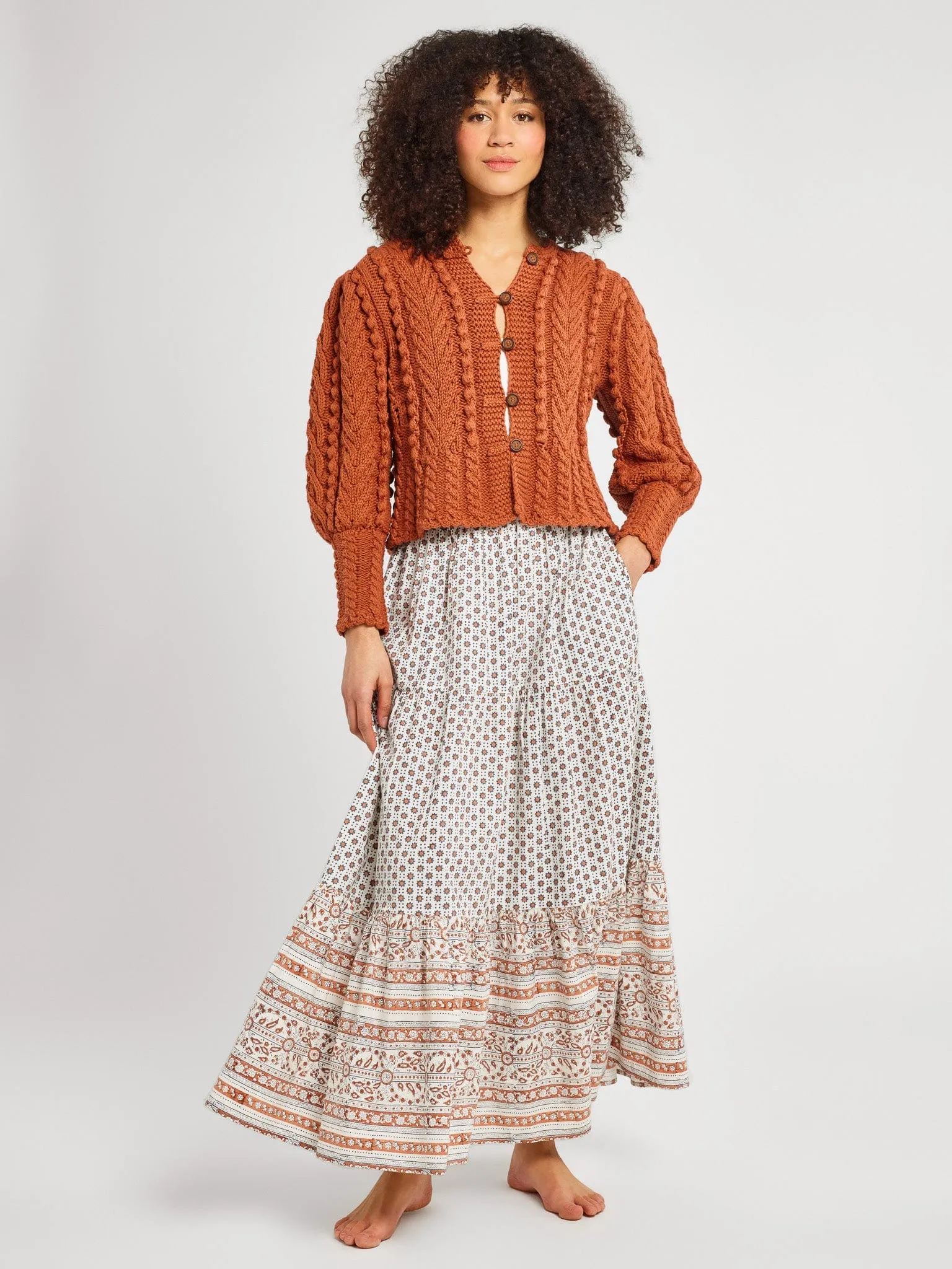 Paola Skirt in Sedona sold by MILLE product image thumbnail 5