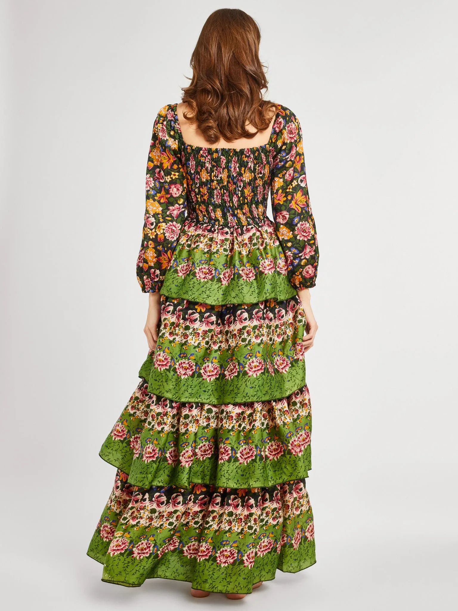 Antonia Dress in Secret Garden sold by MILLE product image thumbnail 5