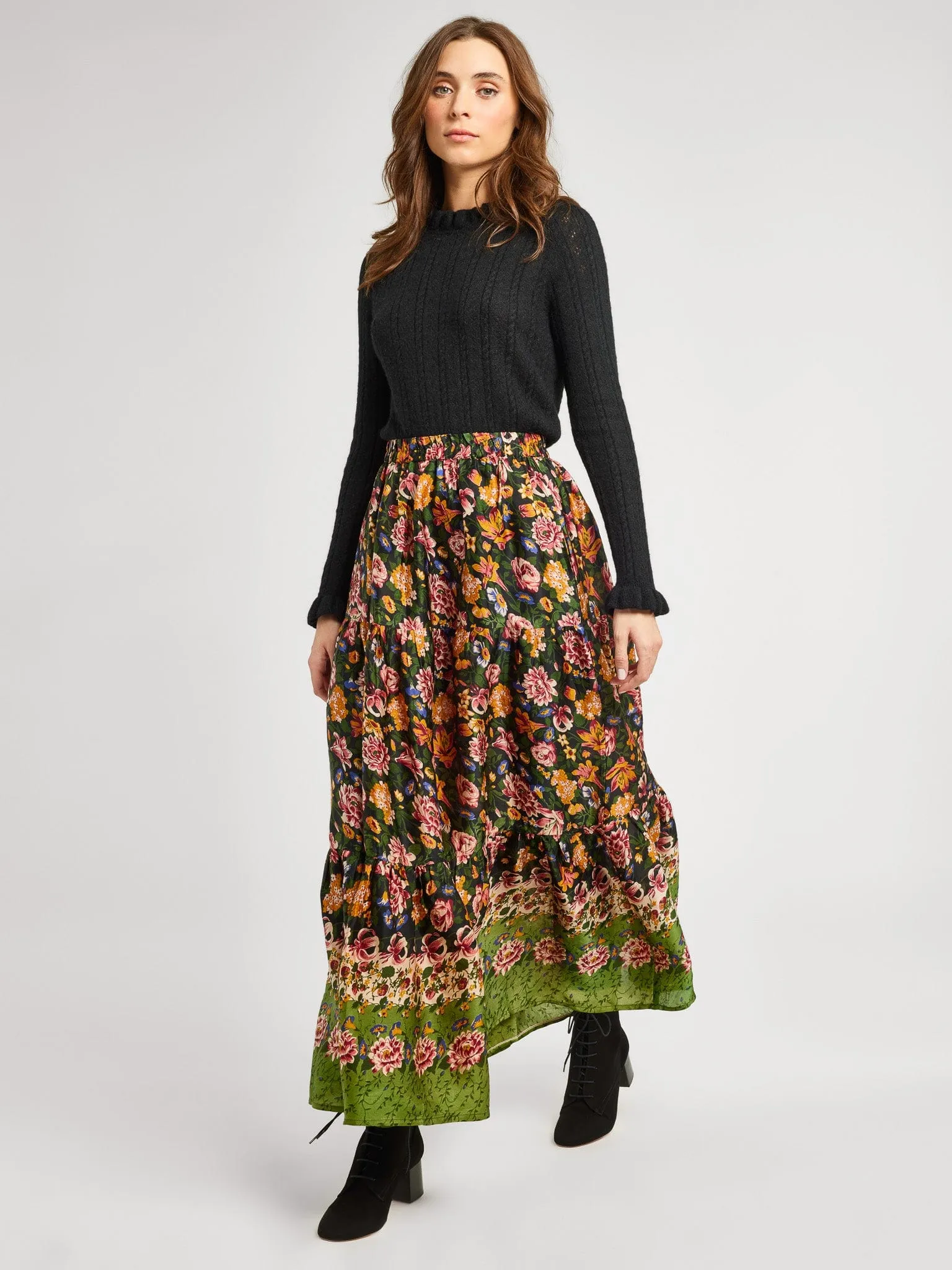 Paola Skirt in Secret Garden sold by MILLE